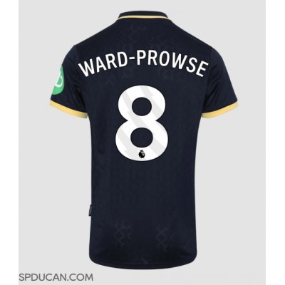 Muški Nogometni Dres West Ham United James Ward-Prowse #8 Rezervni 2025-26 Kratak Rukav Muški Nogometni Dres West Ham United James Ward-Prowse #8 Rezervni 2025-26 Kratak Rukav